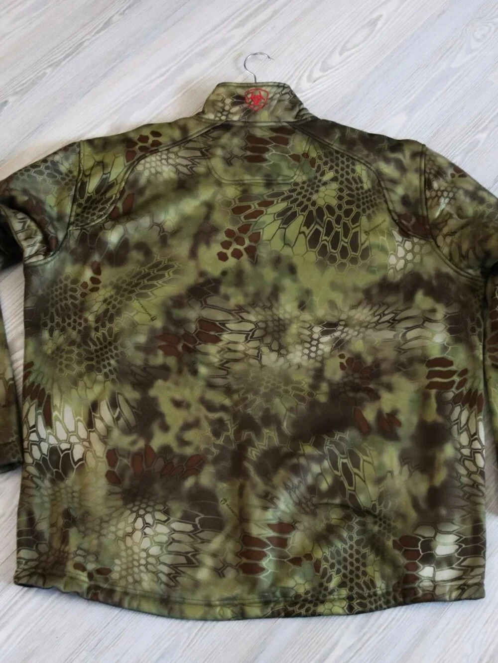 Ariat Kryptek Mandrake Camo Men's Hunting Softshell Fleece Lined Jacket Size XL